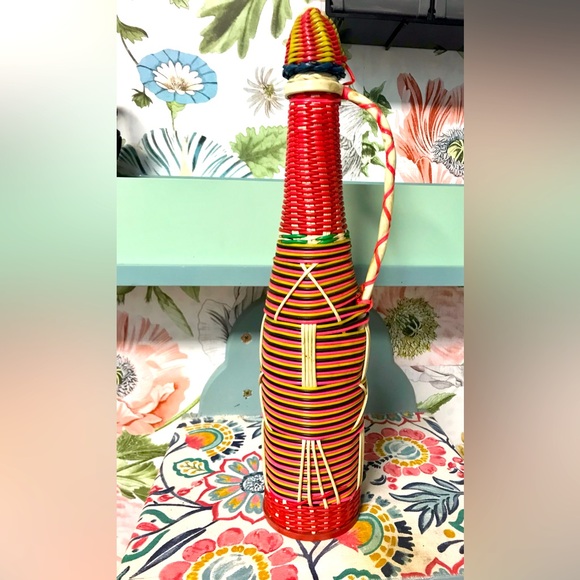 Tall Weaved Bottle - Picture 1 of 2